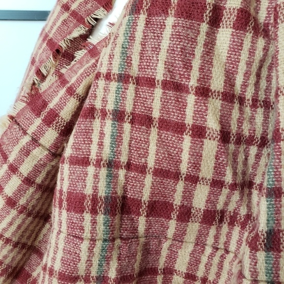 Look by M wool blend plaid infinity scarf - Picture 3 of 4